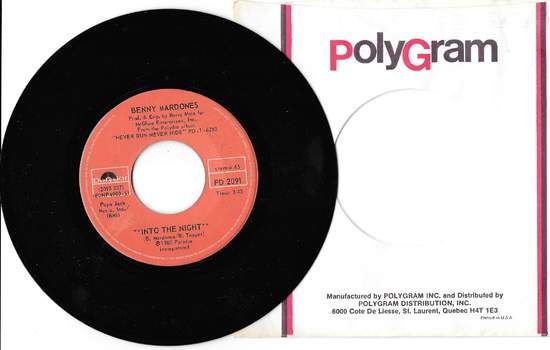 Acheter disque vinyle Benny Mardones Into The Night / She's So French a vendre
